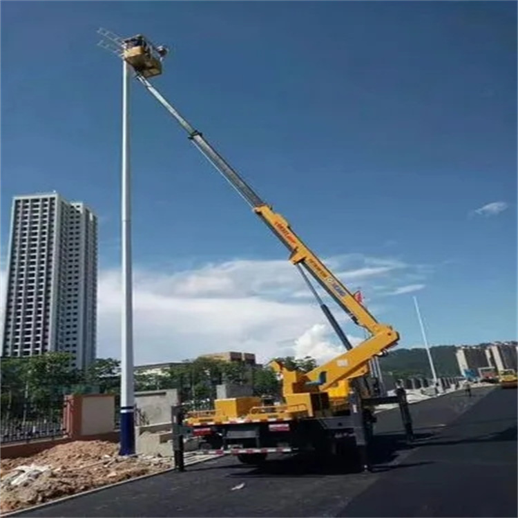 正定县维修路灯的曲臂升降车出租